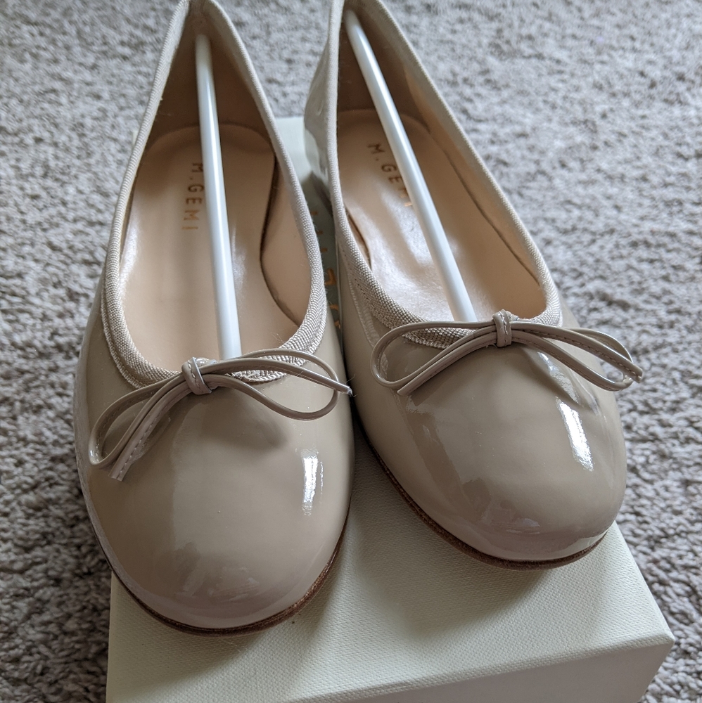 M. Gemi Piroetta Italian ballet flats
